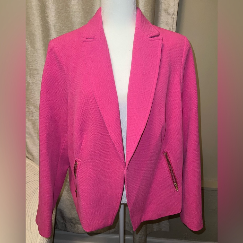 WD.NY Vibrant Pink Blazer